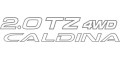 2.0TZ 4WD Caldina Decal